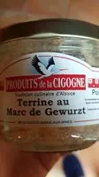 Mängden socker i Terrine au Marc de Gewurzt