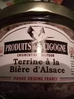 Mängden socker i Terrine à la bière d'Alsace