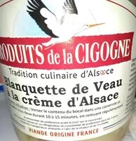 Mängden socker i Blanquette de veau à la crème d'alsace