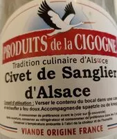 Mängden socker i Civet de sanglier d'Alsace