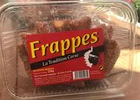 Mängden socker i Frappes Maniccia. 250g