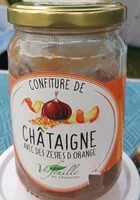 Mängden socker i Confiture de châtaignes avec des zestes d'orange