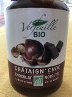 Mängden socker i Confiture chataign'choc bio VERFEUILLE