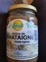 Mängden socker i Délice de châtaignes rhum-raisin