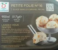 Mängden socker i petite folie n°16 glace vanille caramel pécan