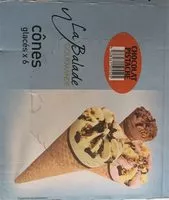 Mängden socker i Cônes Chocolat Pistache