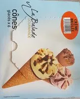 Mängden socker i Cônes glacés