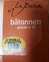 Mängden socker i Bâtonnets glacée