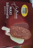 Mängden socker i Maxi bâtonnets x4