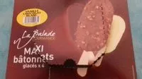 Mängden socker i Maximo bâtonnets glaces x4