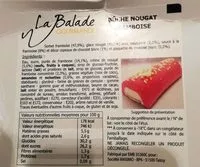 Mängden socker i Bûche nougat framboise