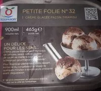 Mängden socker i Petite folie n°32