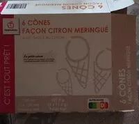 Mängden socker i Cônes facon citron meringué