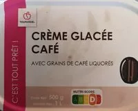 Mängden socker i Crème glacée café