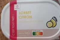 Mängden socker i SORBET CITRON