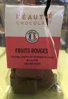 Mängden socker i Bonbons de chocolat Fruits Rouges