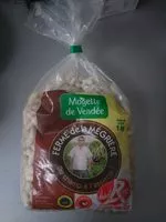 Mängden socker i Mogette de Vendée