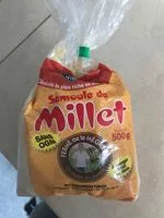 Mängden socker i Semoule de millet