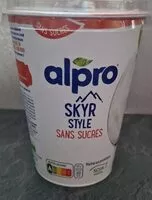 Mängden socker i Alpro Skyr Style Sans sucres