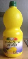 Mängden socker i Jus de citron de sicile