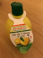 Mängden socker i Jus de citron