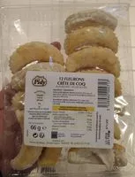 Mängden socker i Fleuron crête de coq