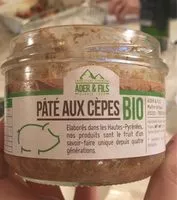 Mängden socker i Paté aux cèpes
