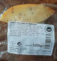 Mängden socker i Gouda Holland au Cumin IGP