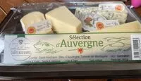 Mängden socker i Plateau de fromages Auvergne