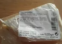 Mängden socker i Brie Pasteurisé