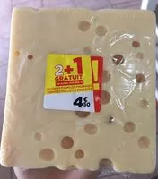 Mängden socker i Emmental