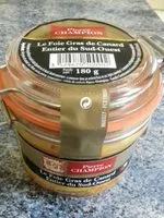 Mängden socker i Foie gras de canard entier du sud ouest