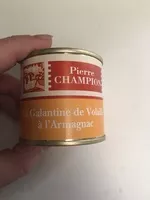 Mängden socker i Galantine de volaille