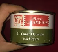 Mängden socker i Le Canard Cuisiné Aux Cèpes