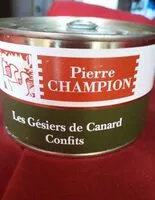 Mängden socker i Les Gésier de Canard Confits