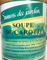 Mängden socker i Soupe de carottes