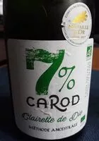 Mängden socker i 7%carod