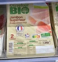 Mängden socker i Jambon supérieur avec couenne
