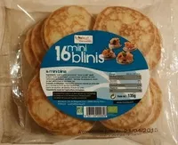 Mängden socker i 16 Mini Blinis