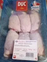 Mängden socker i Haut de cuisses de poulet