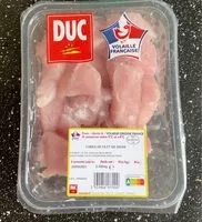 Mängden socker i Cubes de filet de dinde