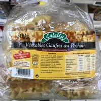 Mängden socker i Veritables gaufres au pochoir