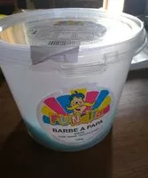 Mängden socker i Barbe à papa