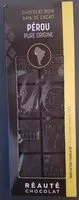 Mängden socker i Chocolat noir 64% de cacao PÉROU PURE ORIGINE