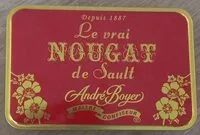 Mängden socker i Le vrai nougat de Sault