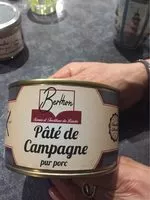 Mängden socker i Pate decampagne pur porc