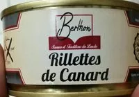 Mängden socker i Rillettes de canard