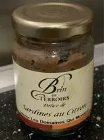 Mängden socker i Brin de terroirs délice de sardines au citron
