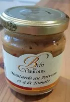 Mängden socker i Moutarde au poivron et à la tomate