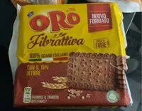 Mängden socker i Oro Fibrattiva